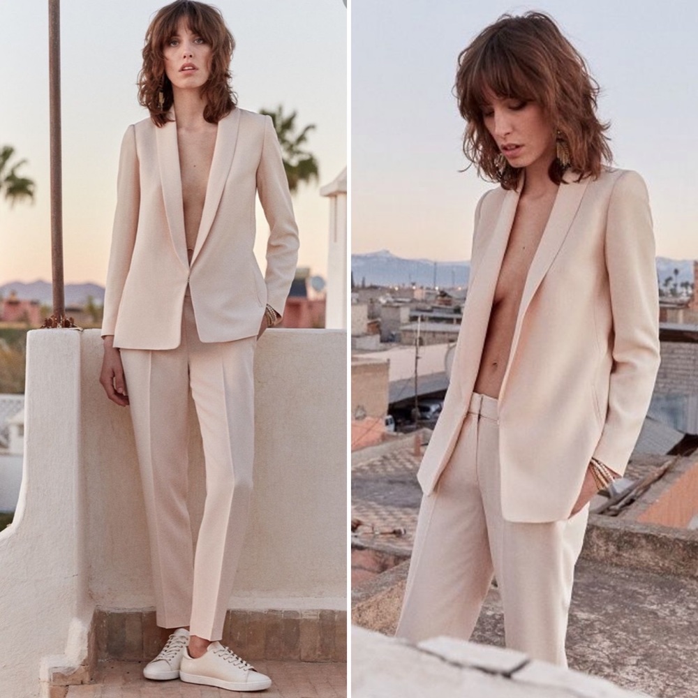 Sézane Gustavo Trouser in nude size 4